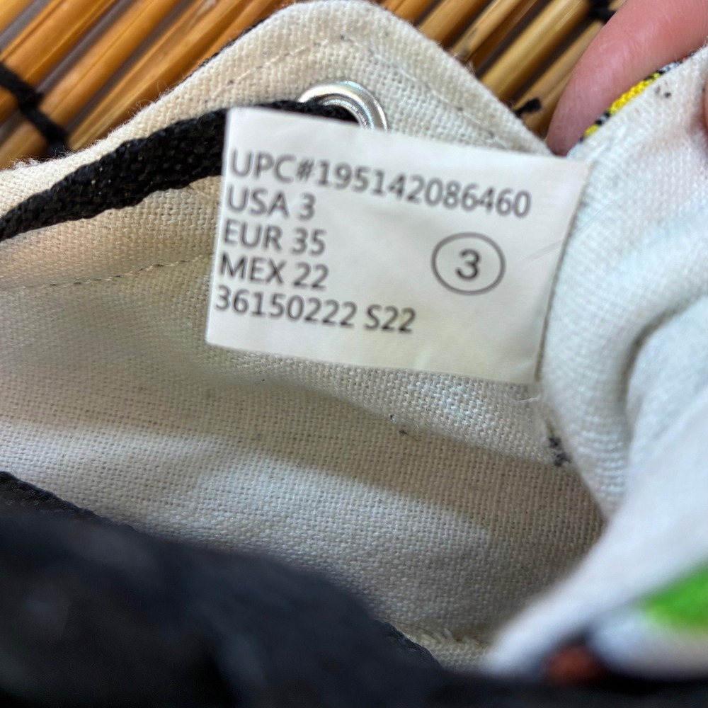 Ground Up Nintendo Super Mario Bros Character Print Canvas Sneakers Kids Size 3 - Picture 4 of 8